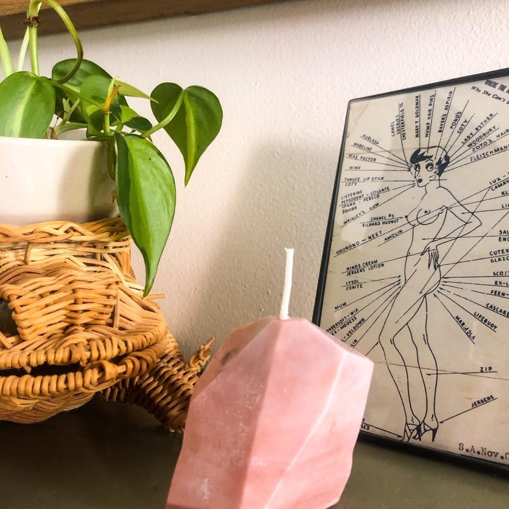 ROSE QUARTZ Scented Soy Candle